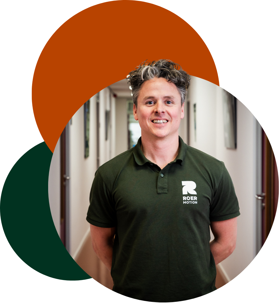 Bart Hendriks, praktijkhouder fysiotherapie RoerMotion Roermond sinds 2026